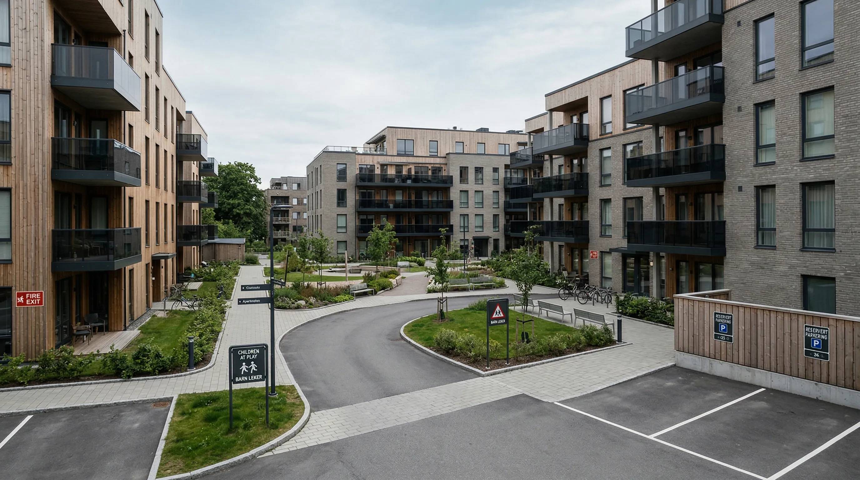 Bostadsrättsförening och samfällighet